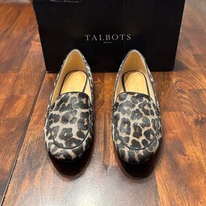 Talbots Leopard Print Women's Loafers 9M